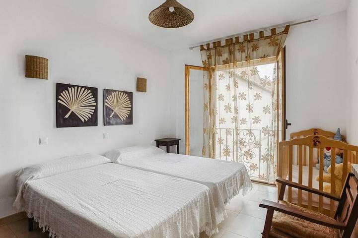Ferienhaus mit Patio und privatem Pool in El Robledo, Comarca de la Mancha