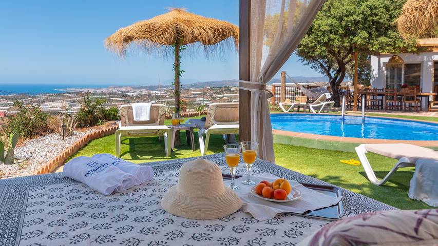 Ferienhaus für 8 Personen, mit Pool und Balkon/Terrasse, mit Haustier in Algarrobo - 2