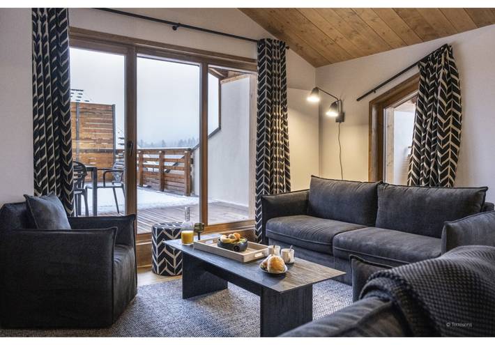 Gîte pour 10 personnes, avec terrasse, animaux acceptés dans Office De Tourisme De La Chapelle D Abondance - 4