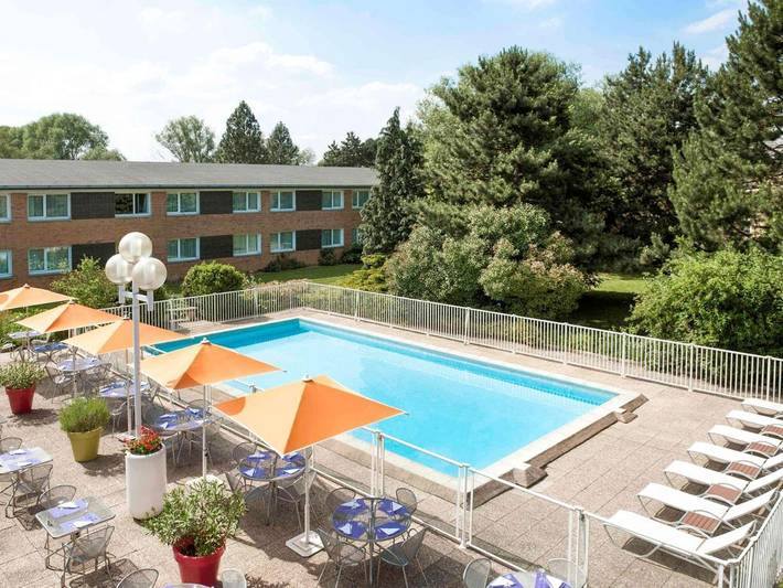 Hôtel pour 3 personnes, avec piscine et jardin, animaux acceptés à Hauconcourt