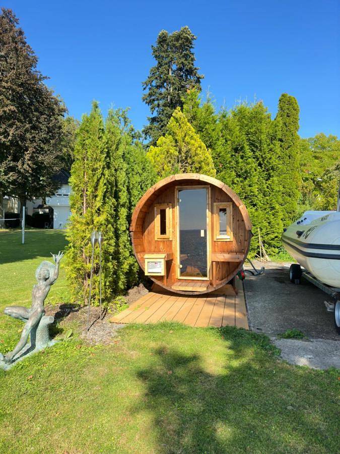 Ferienwohnung für 12 Personen, mit Terrasse und Garten sowie Sauna und Seeblick in Nonnenhorn - 3