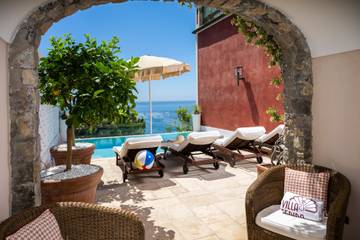 Villa per 10 Persone in Praiano, Costiera amalfitana, Foto 1