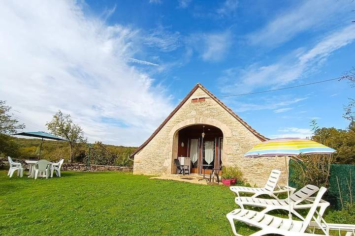 Location de vacances pour 6 personnes, avec Jardin à Gramat
