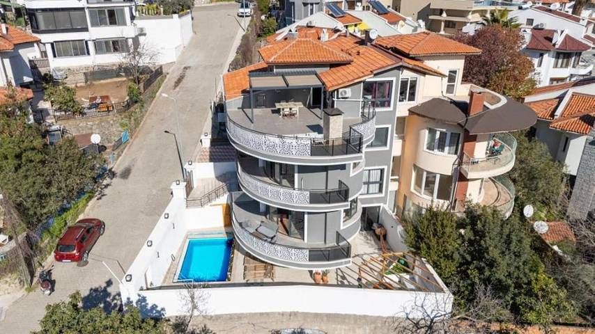 Villa pour 10 personnes, avec piscine et jardin ainsi que sauna et jacuzzi à Marmaris - 3