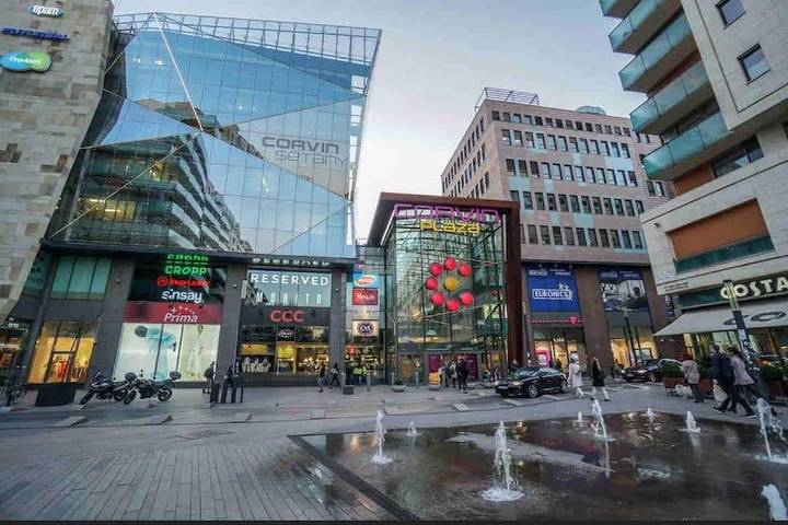 Vakantieappartement voor 4 personen, met whirlpool en balkon in Boedapest