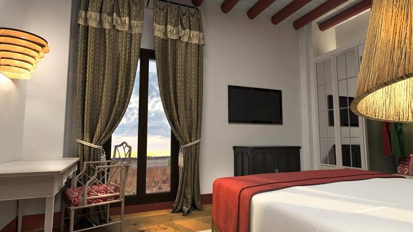 Hôtel pour 2 personnes, avec jardin, animaux acceptés à El Rocío - 3