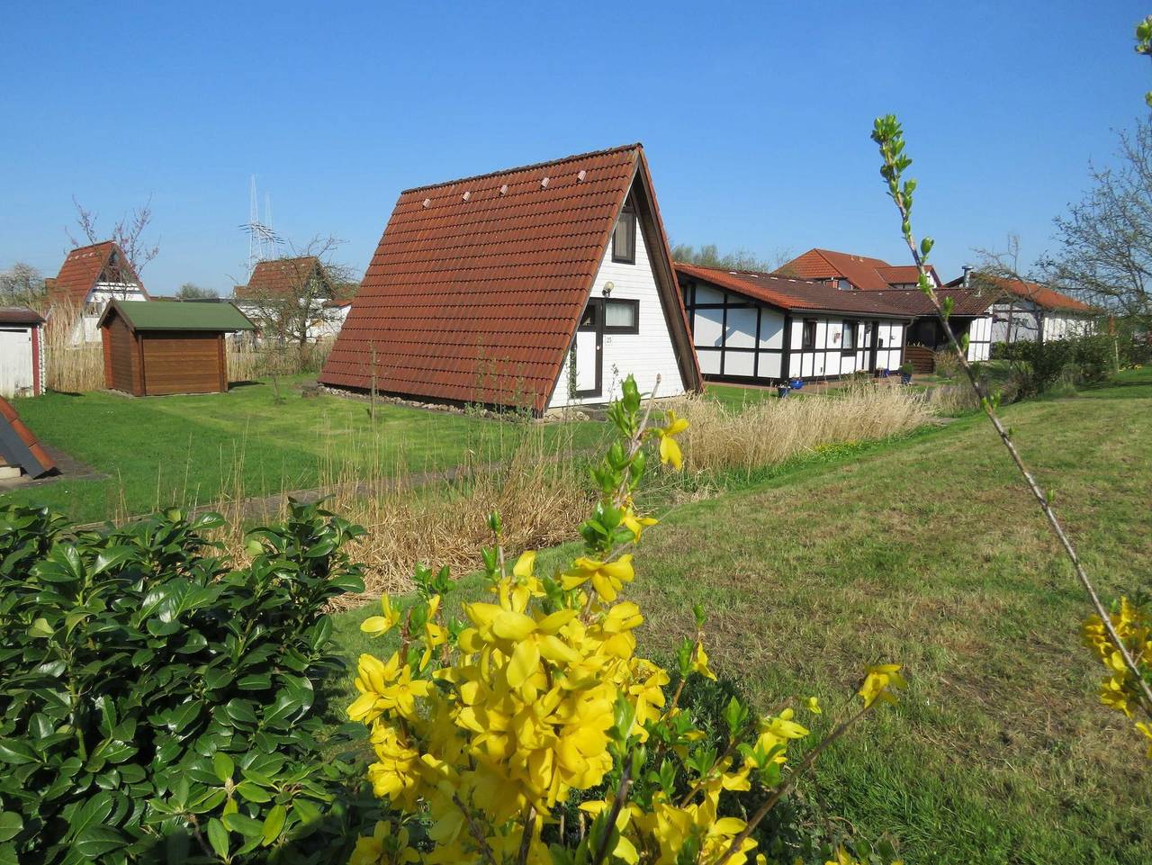 Ferienhaus Wigwam im Feriendorf Altes Land in Hollern-Twielenfleth, Altes Land Stade