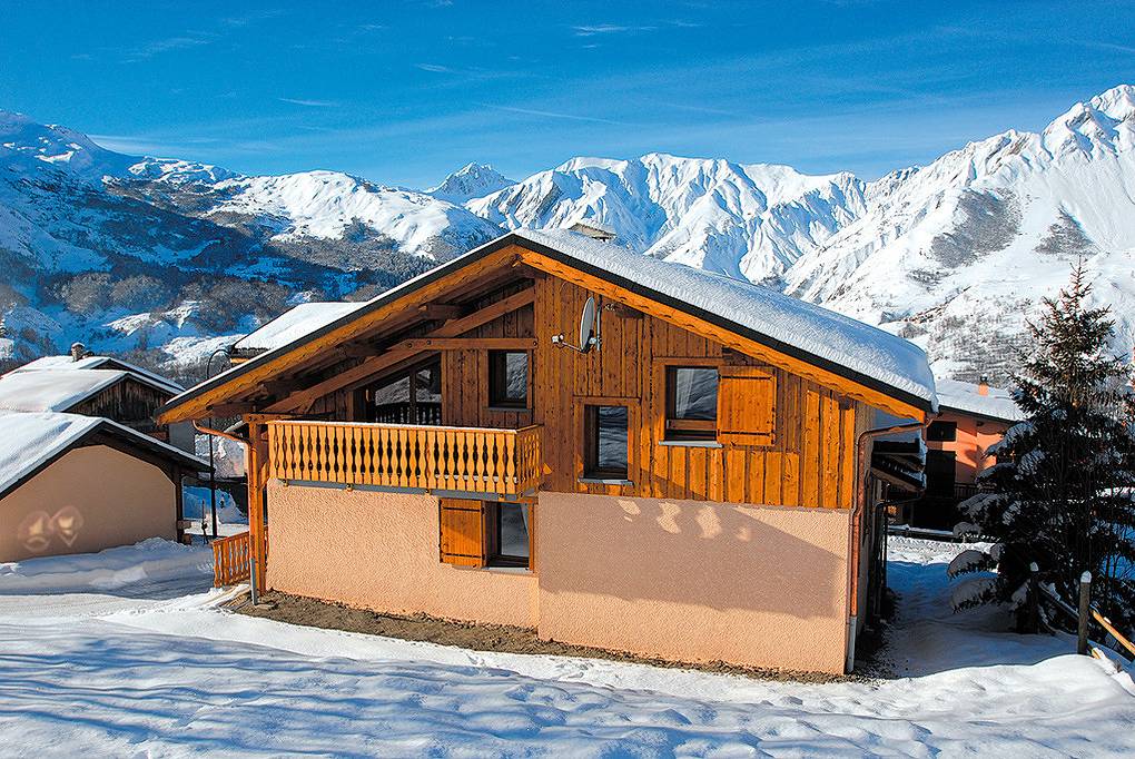 Maison de vacances pour 12 personnes avec balcon in Saint-Martin-de-Belleville, Les Trois Vallées