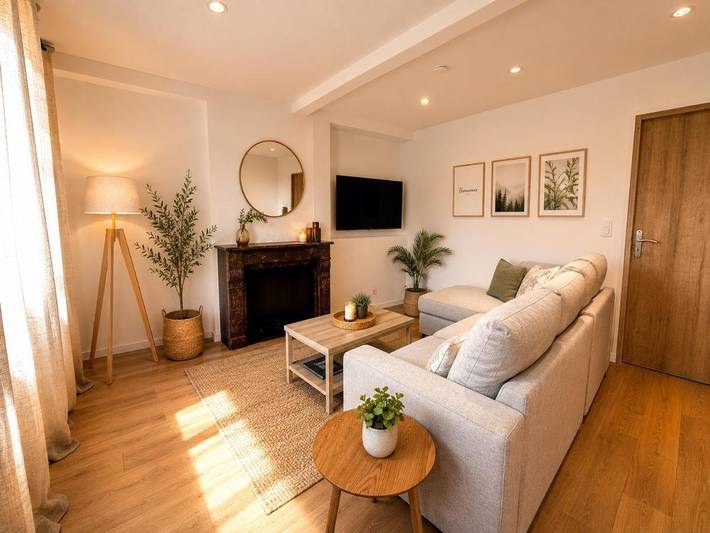 Gîte pour 4 personnes, avec terrasse et vue à Asquins - 3