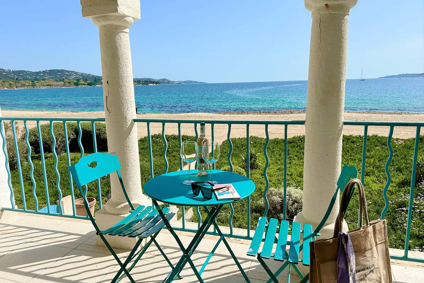 Ganze Wohnung, Ferienwohnung für 6 Personen mit Balkon in Port Grimaud, Grimaud