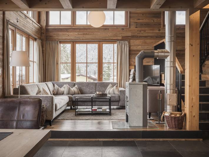 Chalet für 6 Personen, mit Terrasse und Sauna in Leutasch