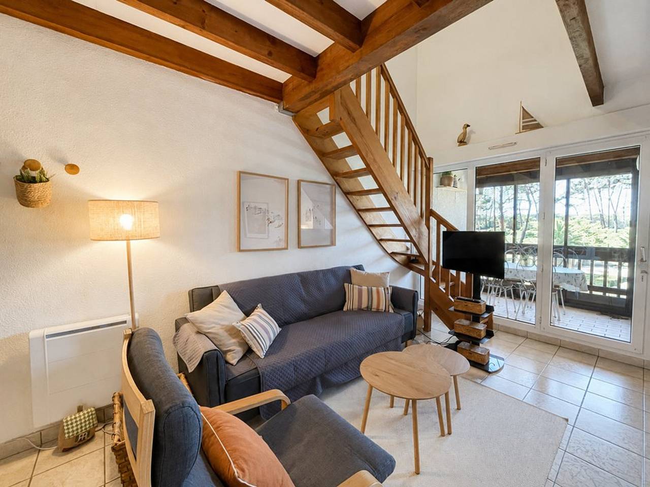 Appartement entier, Appartement, animaux acceptés - Vue piscine et lac in Soustons, Côte d’Argent