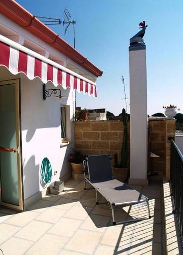 Gîte pour 6 personnes, avec terrasse à Miggiano