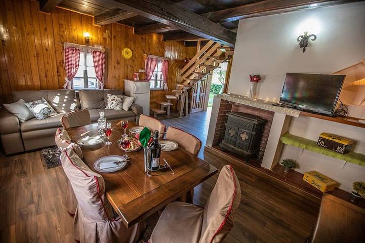 Ferienhaus für 5 Personen, mit Balkon