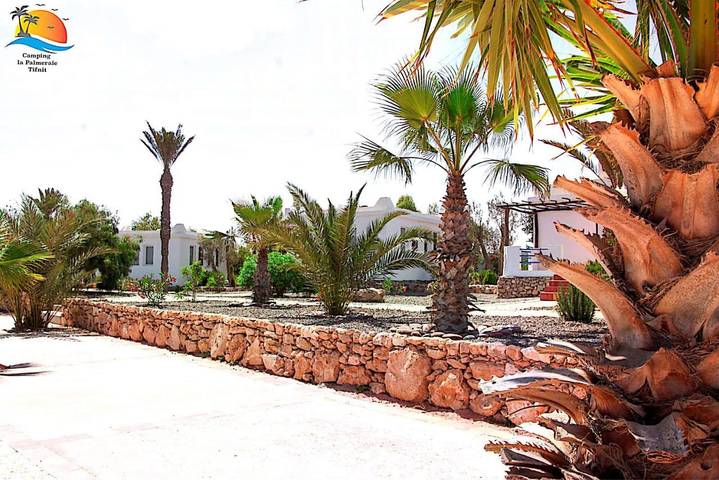 Camping pour 4 personnes, avec vue et terrasse ainsi que piscine et jardin, animaux acceptés au Maroc - 4
