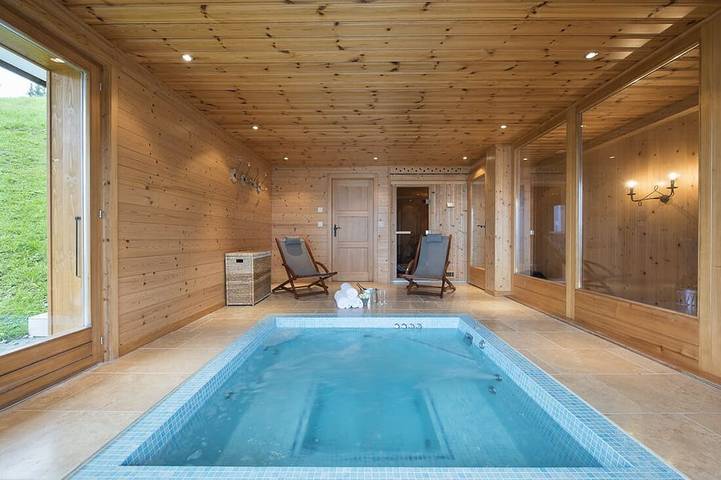 Chalet für 10 Personen, mit Garten und Sauna sowie Whirlpool in Gryon