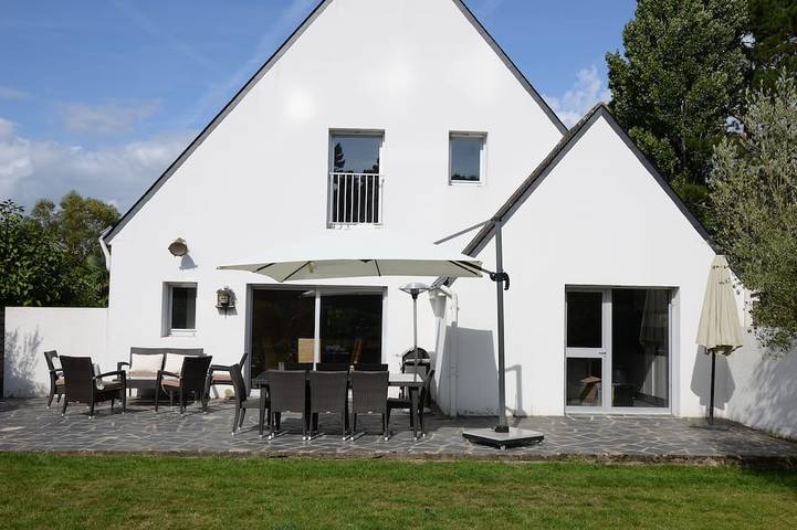 Maison de vacances pour 12 personnes, avec jardin à La Trinité-sur-Mer