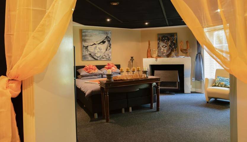 Chambre d’hôte pour 4 personnes, avec sauna ainsi que vue et jardin, animaux acceptés