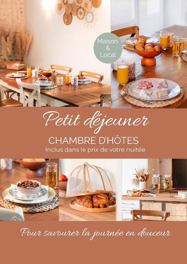 Chambre d’hôte pour 2 personnes, avec Terrasse et Jardin