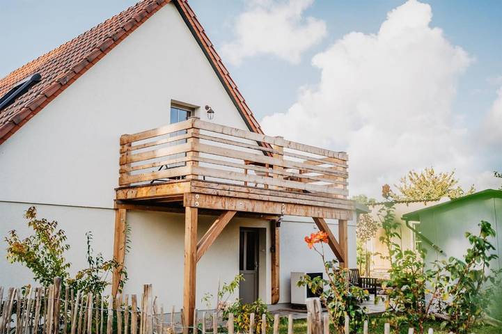 Ferienhaus für 4 Personen, mit Balkon und Terrasse sowie Seeblick und Ausblick in Altwarp - 4