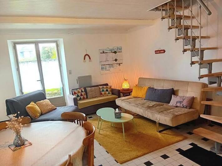 Maison de vacances pour 4 personnes, avec Terrasse et Jardin