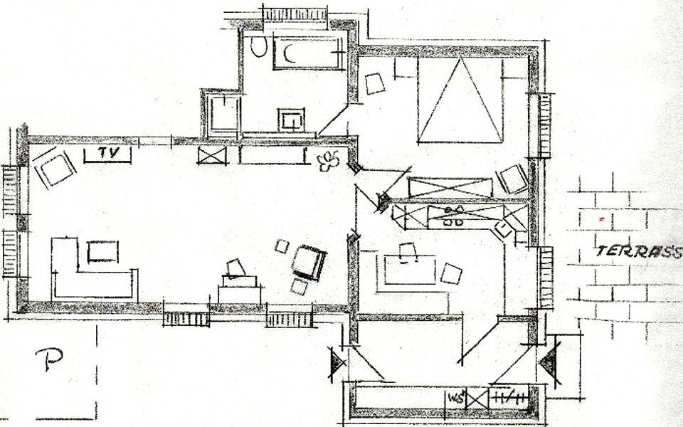 Ganze Ferienwohnung, Tohus achtern Diek - Robbe-2-Raum-Fewo 142/001 in Hafen Büsum, Büsum