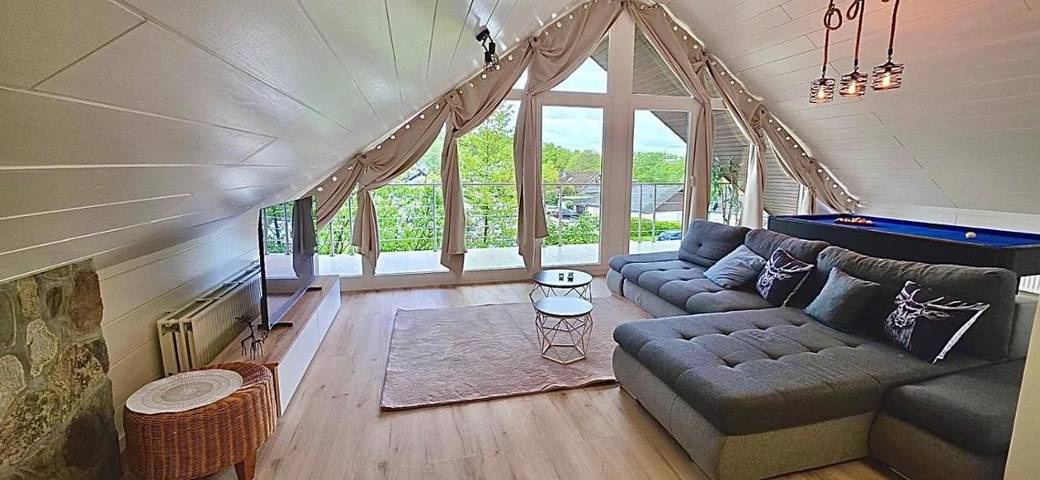 Ferienwohnung für 4 Personen, mit Balkon und Ausblick in Hilchenbach