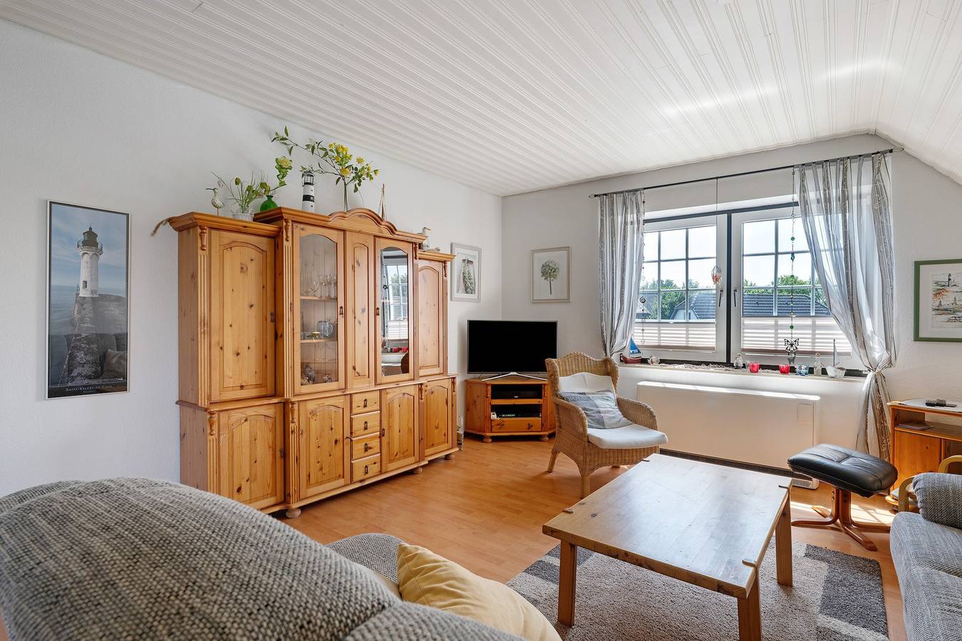 Ganze Wohnung, Ferienwohnung 'Watt' mit Balkon in Friedrichskoog-Spitze, Friedrichskoog