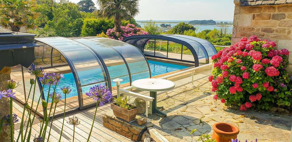 Location de vacances pour 12 personnes, avec vue sur l’océan et jardin à Trébeurden - 2