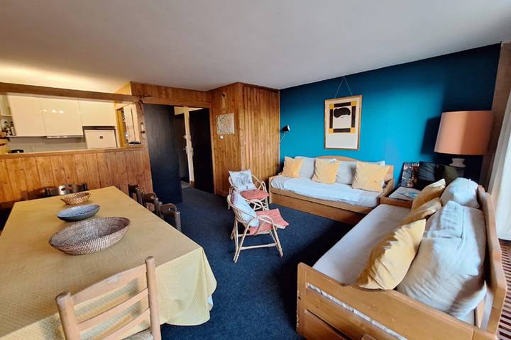 Gîte pour 8 personnes, avec terrasse dans Arc 1600 - 3