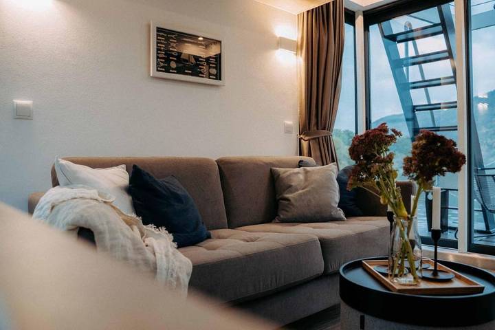 Ferienwohnung für 6 Personen, mit Seeblick und Terrasse sowie Ausblick in Saar-Nahe-Bergland - 4