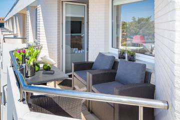 Ferienwohnung für 3 Personen, mit Balkon in Westerland