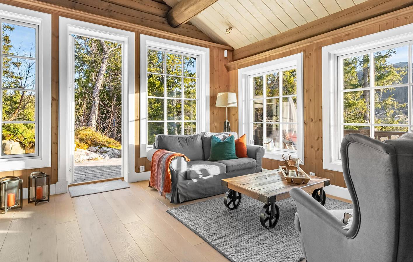 Ferienhaus für 8 Personen mit Garten in Kvitåvatn, Tinn