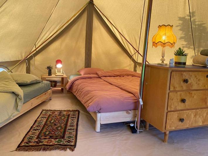 Camping für 4 Personen, mit Ausblick und Seeblick sowie Garten in Schweden - 3