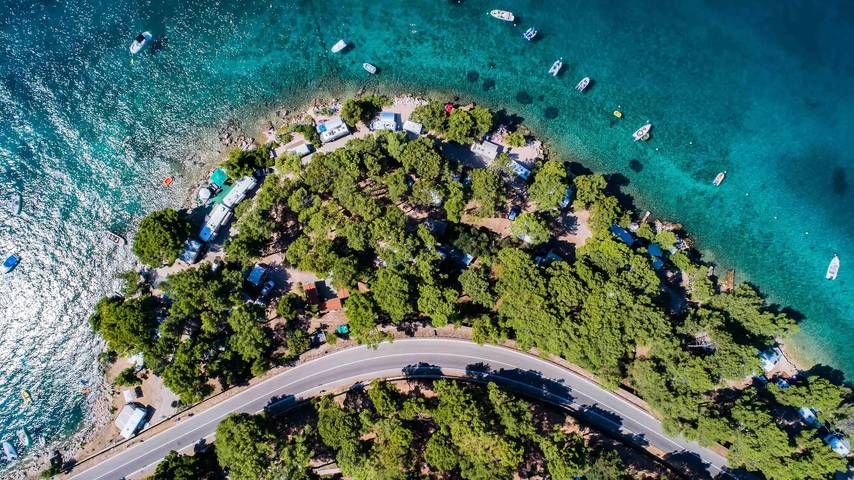 Camping für 6 Personen, mit Terrasse in Kvarner Bucht - 2