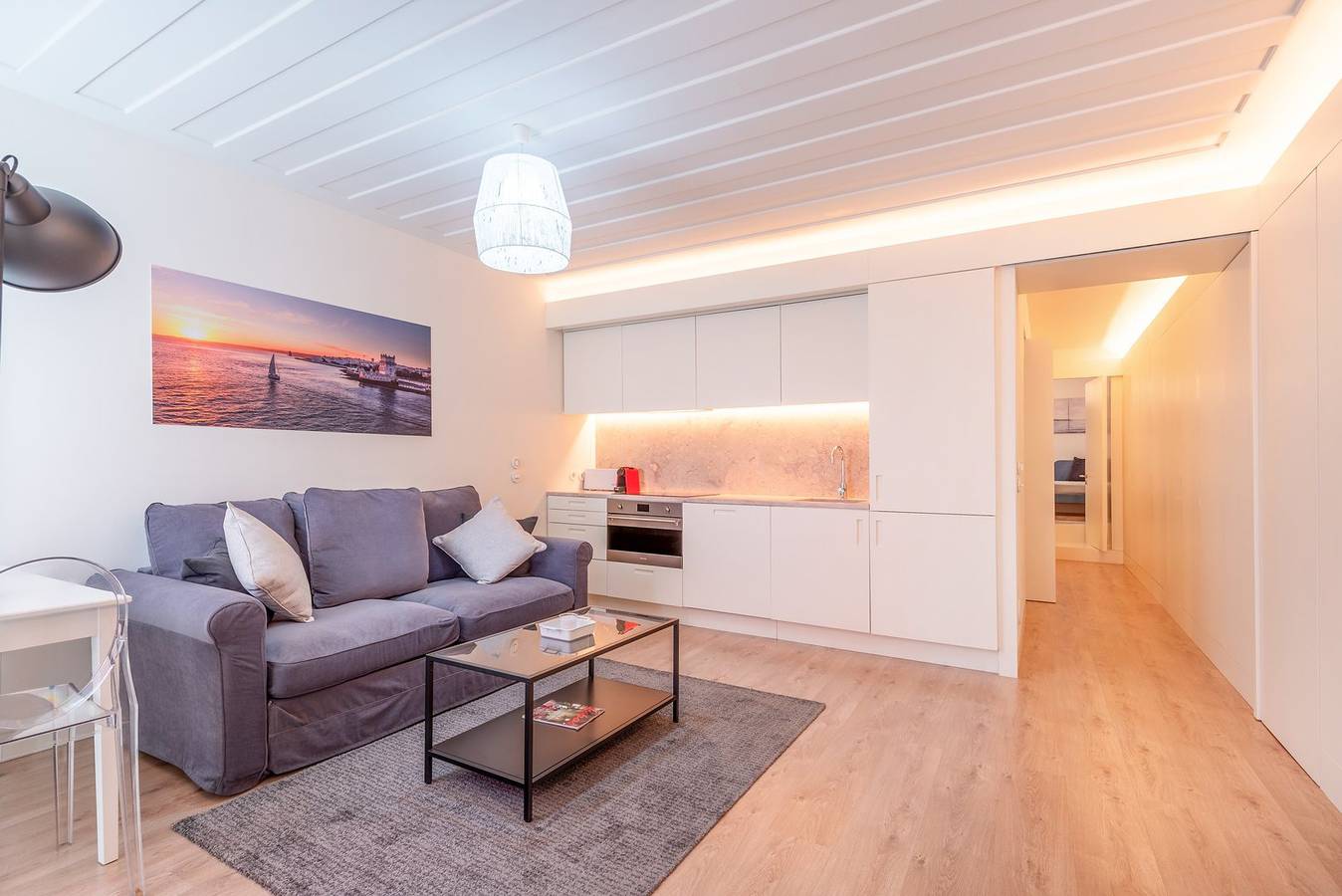 Ganze Wohnung, Ferienwohnung für 3 Personen mit Terrasse in Lissabon, Costa de Lisboa