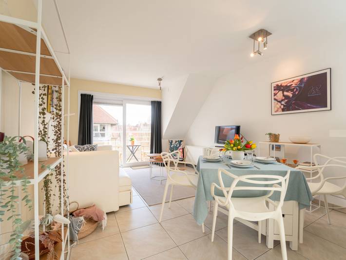 Apartament wakacyjny dla 4 osób w Wybrzeże Belgijskie