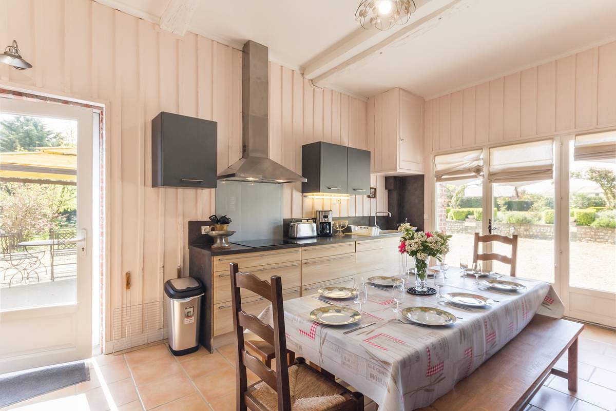 Gîtes de France® - Le Clos de la Roseraie in Ypreville-Biville, Région du Havre