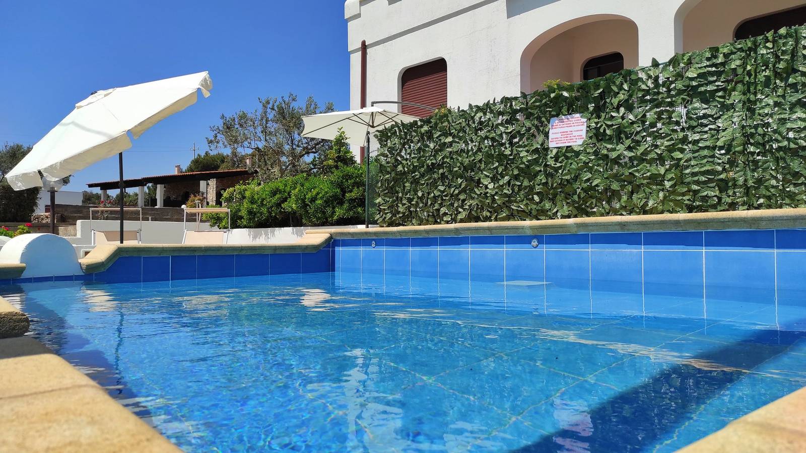 Villetta Chiara -  Con Piscina e Splendida Vista Mare in Marina di San Gregorio, Patù