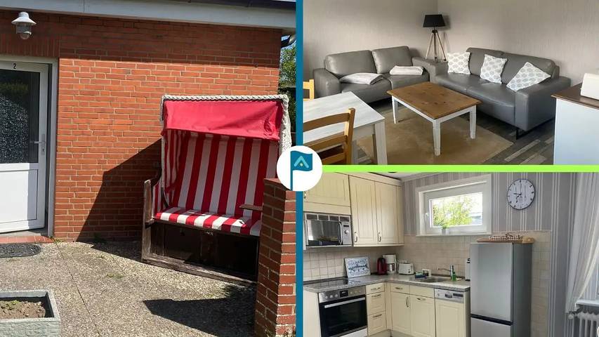 Bungalow für 4 Personen, mit Garten auf Föhr
