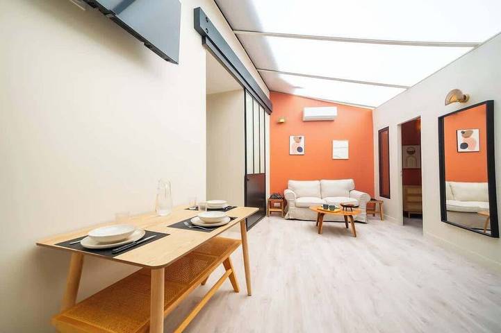 Ferienwohnung für 6 Personen, mit Garten in Bordeaux