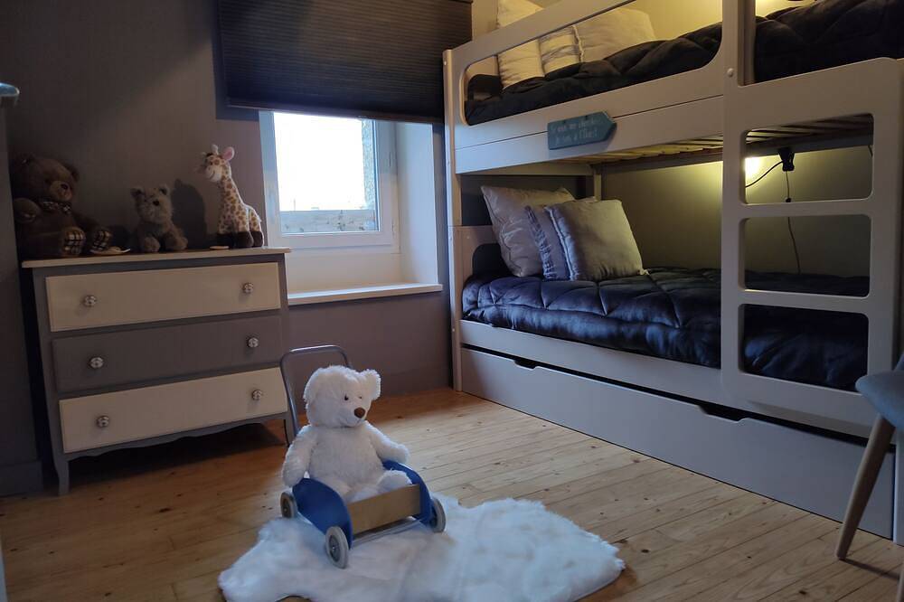 Bretonisches Longère Cottage 800 m vom Hafen und Gr34 - 3 min von den Stränden entfernt in Ploudalmézeau, Brest und Umgebung