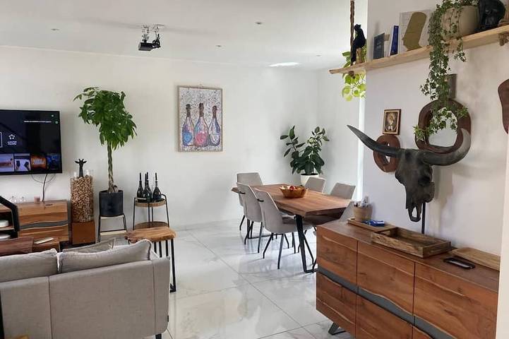 Maison de vacances pour 10 personnes, avec terrasse et jardin à Lyon