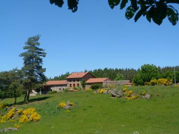 Gîte pour 11 personnes, avec terrasse et jardin à Usson-en-Forez