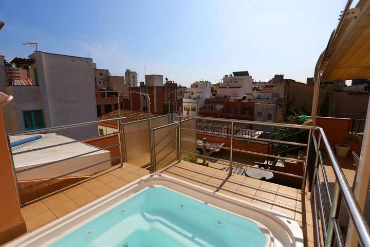 Apartahotel para 3 personas, con Terraza y Jacuzzi en Lloret de Mar