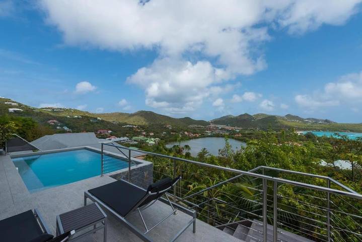 Villa para 2 pessoas, com piscina e terraço em Saint-Barthélemy