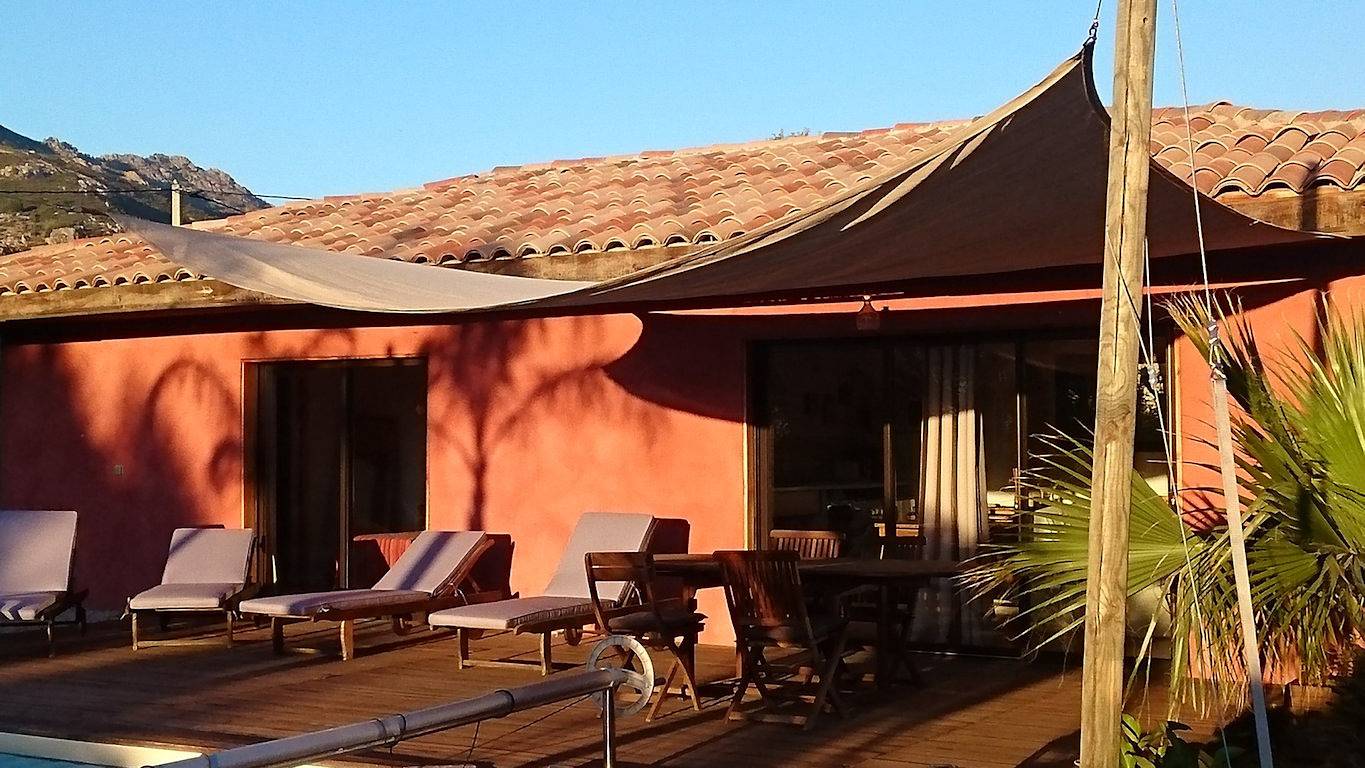 Eco Lodges Casa Arancia, piscine privative chauffée Aghja Serena in Montegrosso, Région de Calvi