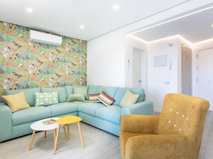 Ferienwohnung für 7 Personen, mit Meerblick und Terrasse sowie Garten und Kinderpool in Callao Salvaje - 3