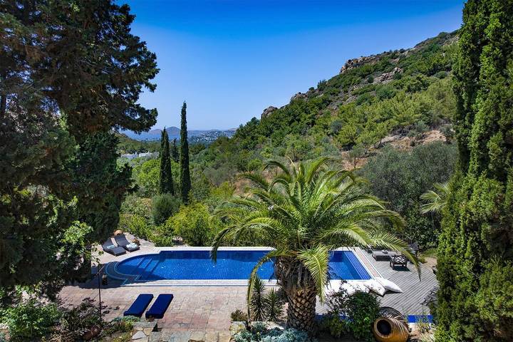 Villa pour 10 personnes, avec jardin ainsi que sauna et terrasse à Bodrum - 2