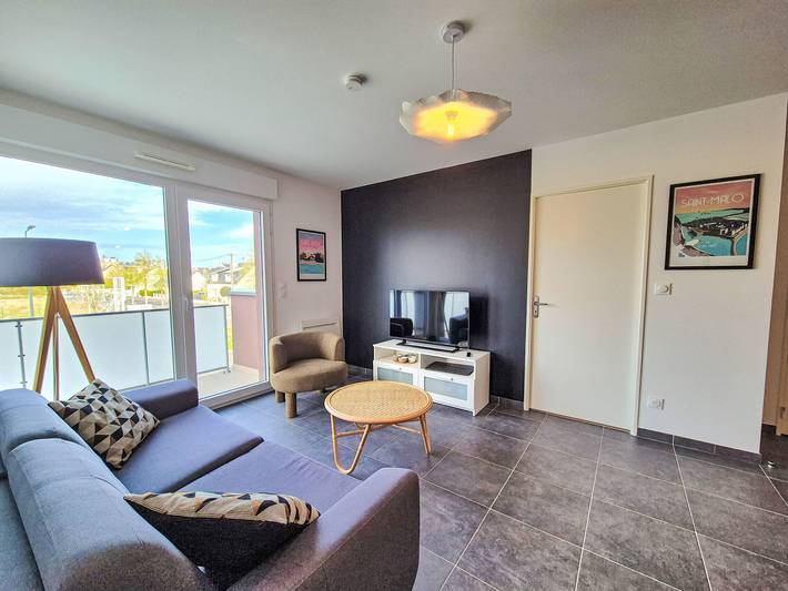 Vakantiewoning voor 4 personen, met balkon in Saint-Malo